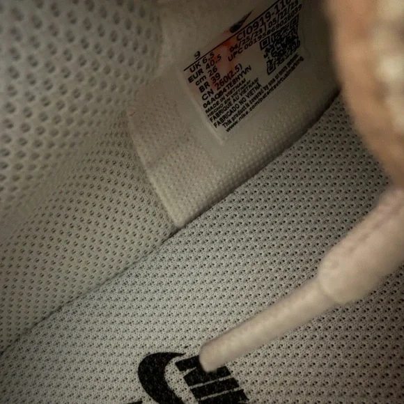 NIKE Women’s Air Force 1 Low Shadow Fossil Sail Light Bone Sneakers - Picture 7 of 7